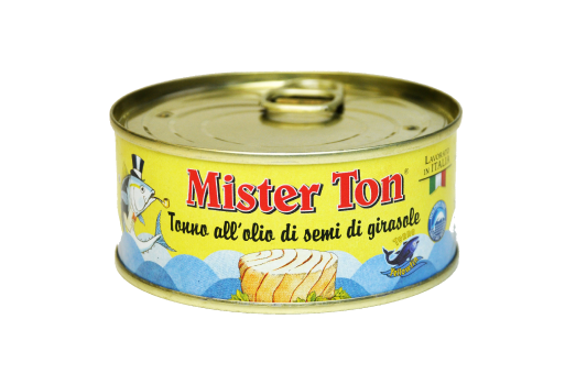 Тунец филе в масле Mister Ton, 160 гр